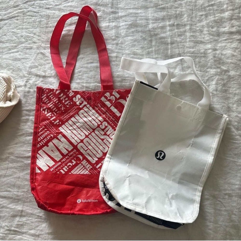 THREE lululemon athletica small Tote Bags